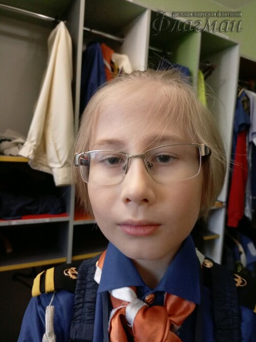 Занятиях в детском клубе «Флагман»